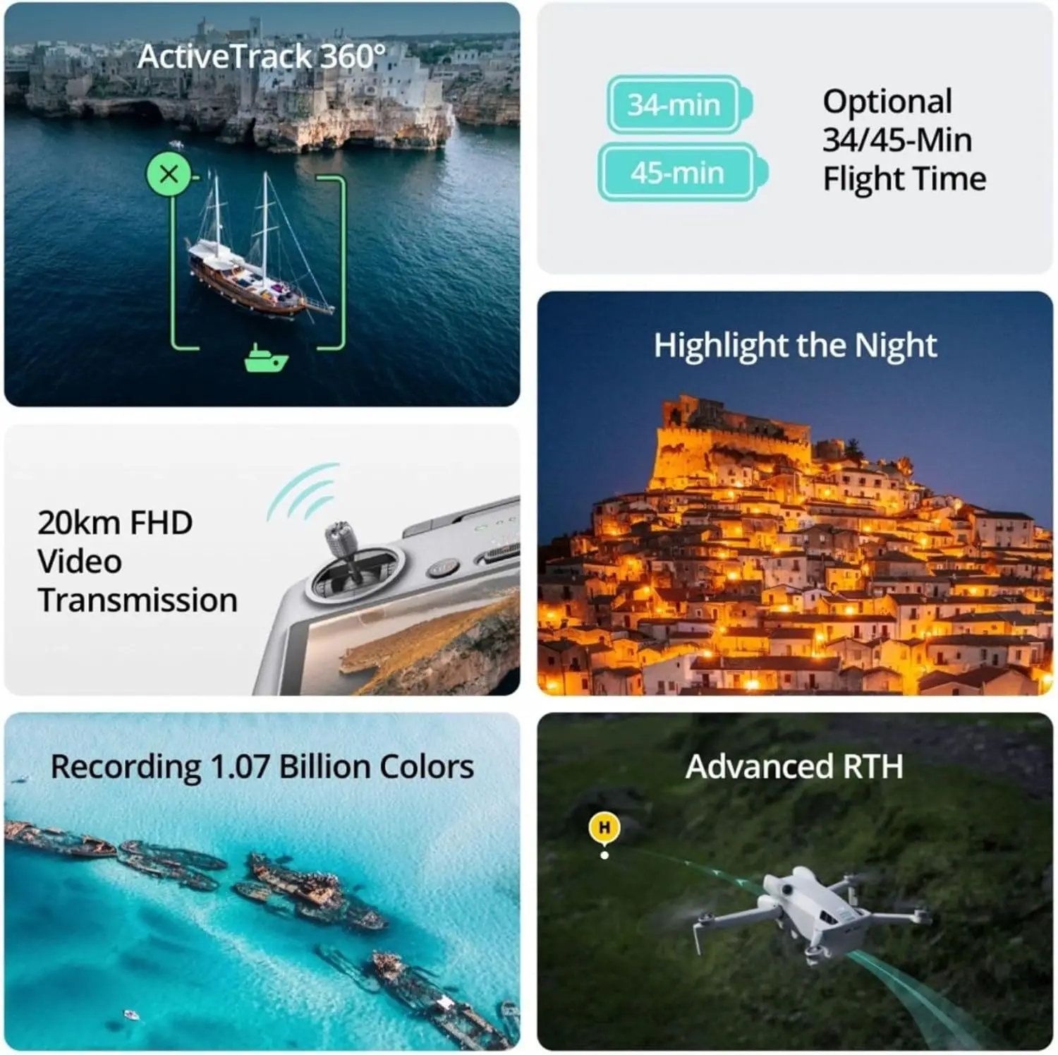 Open Box-DJI Mini 4 Pro Fly More Combo Plus with DJI RC 2, Drones with Camera for Adults 4K, 3 Intelligent Flight Battery Plus for up to 135 Mins Flight Time, Smart Return to Home, Drone for Beginners