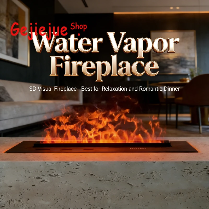 

Электрический камин с 3D-эффектом и сенсорным управлением — энергосберегающий режим для климата Ближнего Востока, очистка от дыма в один клик, бездымный камин-обогреватель