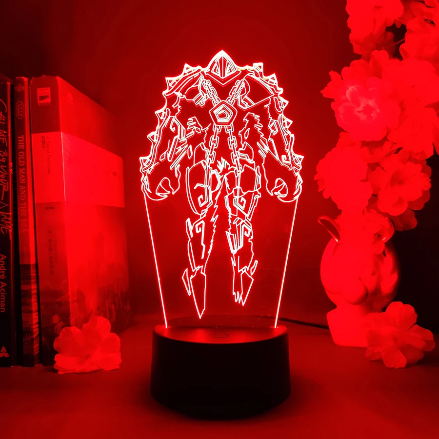 Xerath 3D Cool Lamp League of Legends Champion PC Compute Desktop Decorative Nightlight Acrylic Lighting Model for Gamer Gift