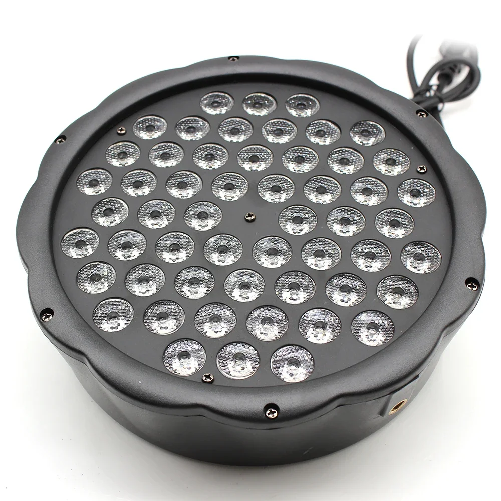 DJ Slim Par64 RGBW 54X3W Светодиодный светильник PAR 3in1 DMX Наружная сценическая лампа для смешивания цветов