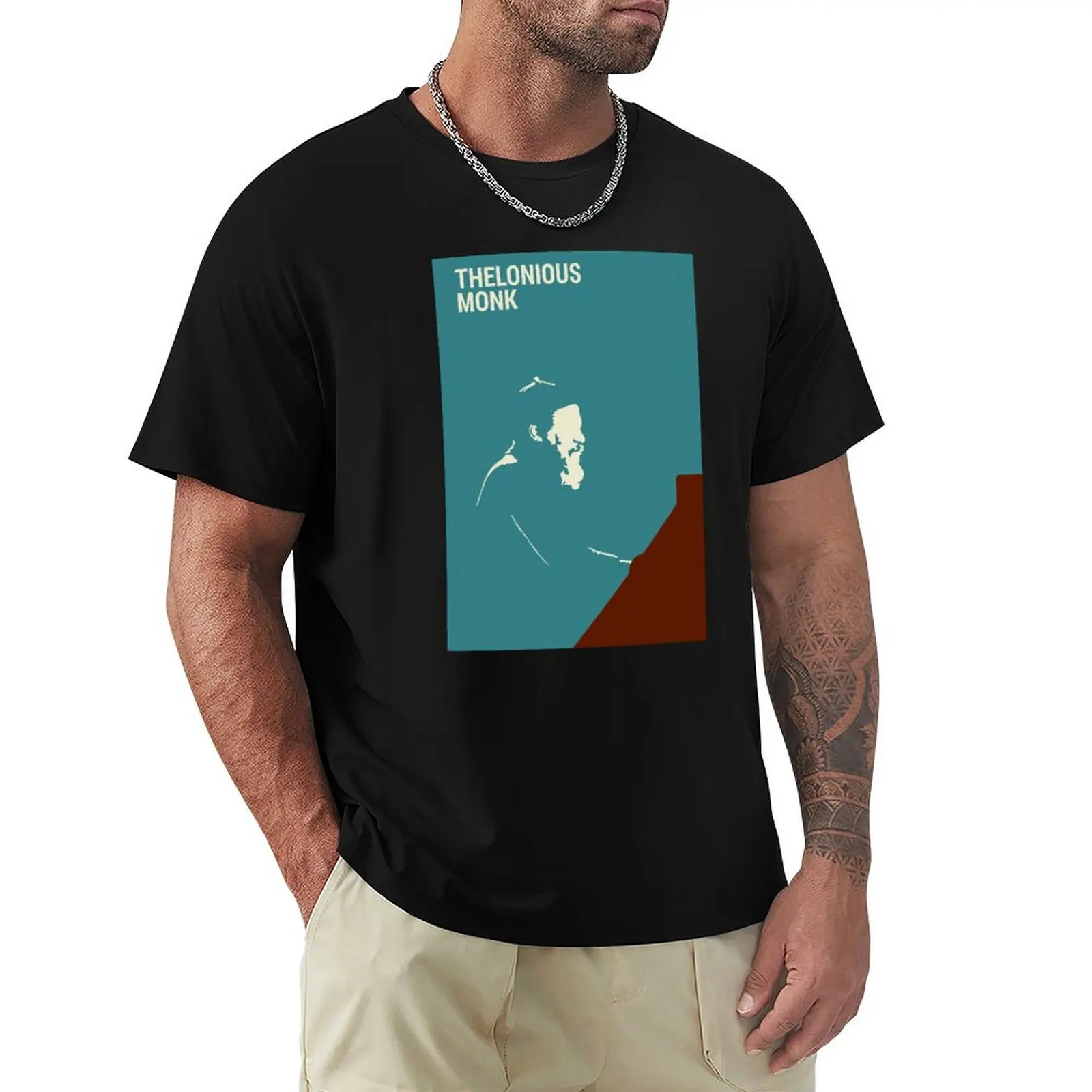

Thelonious Sphere Monk T-Shirt fashion shirts anime figures t shirts men