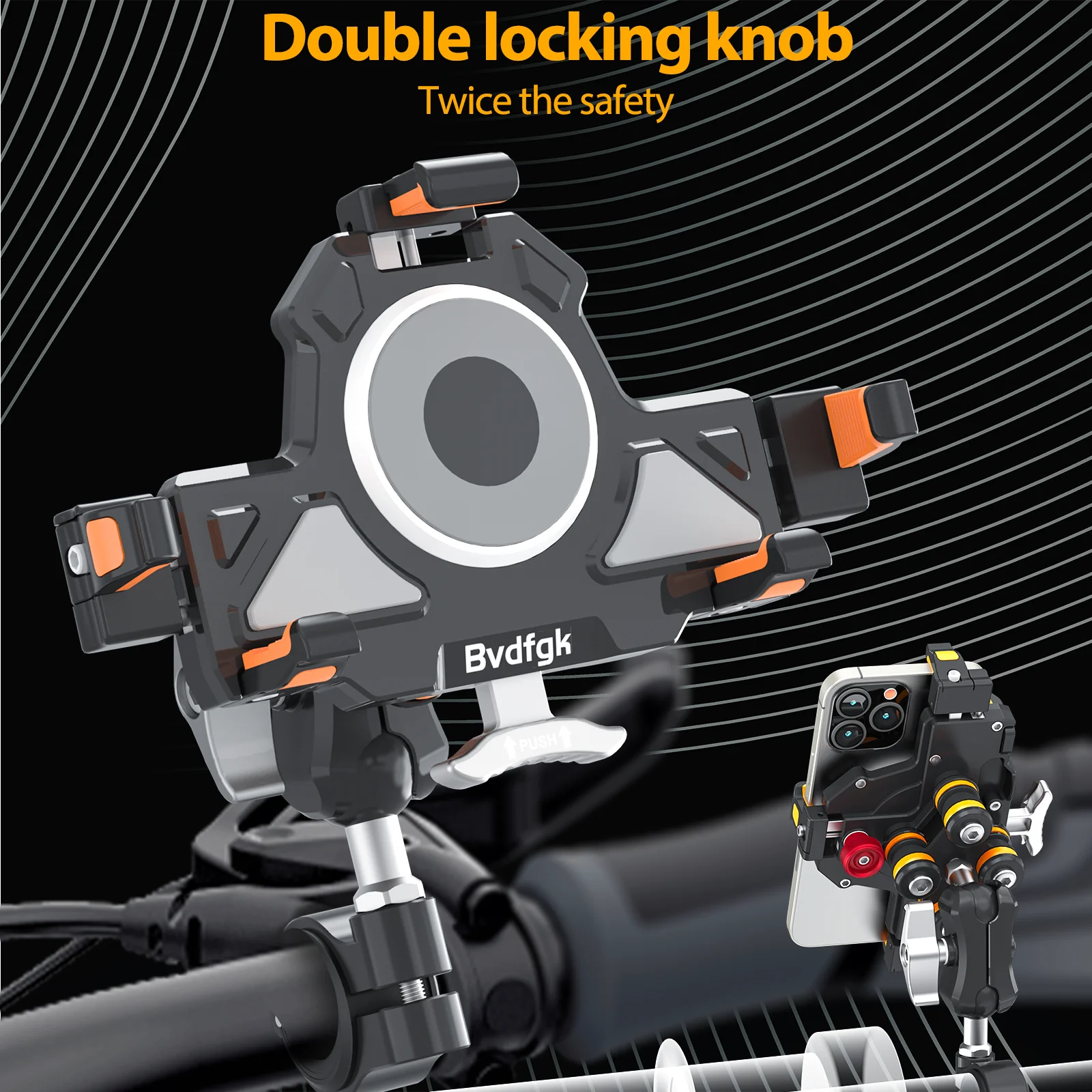 

Подставка для телефона на мотоцикле, уличный держатель для телефона на велосипеде, мотоцикле, велосипеда