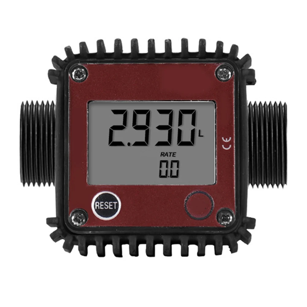 User Friendly DN25 External Thread Digital Display Gear Meter for Accurate Monitoring of Liquid Rates up to 100Lmin