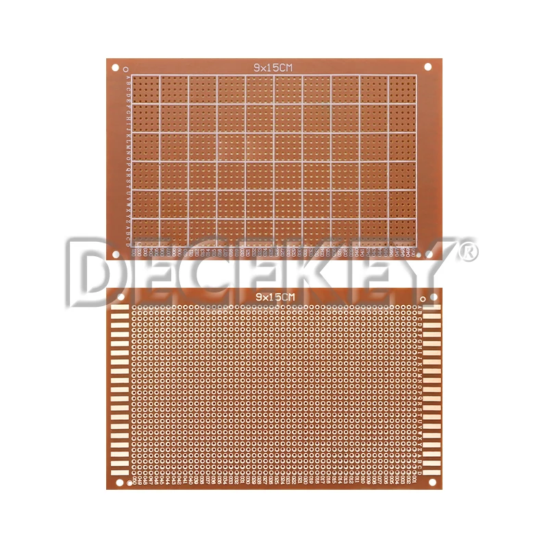 5 قطعة 9x15 سنتيمتر لوحة دارات مطبوعة عالمية أصفر من جانب واحد PCB لوحة دوائر كهربائية مطبوعة لاردوينو