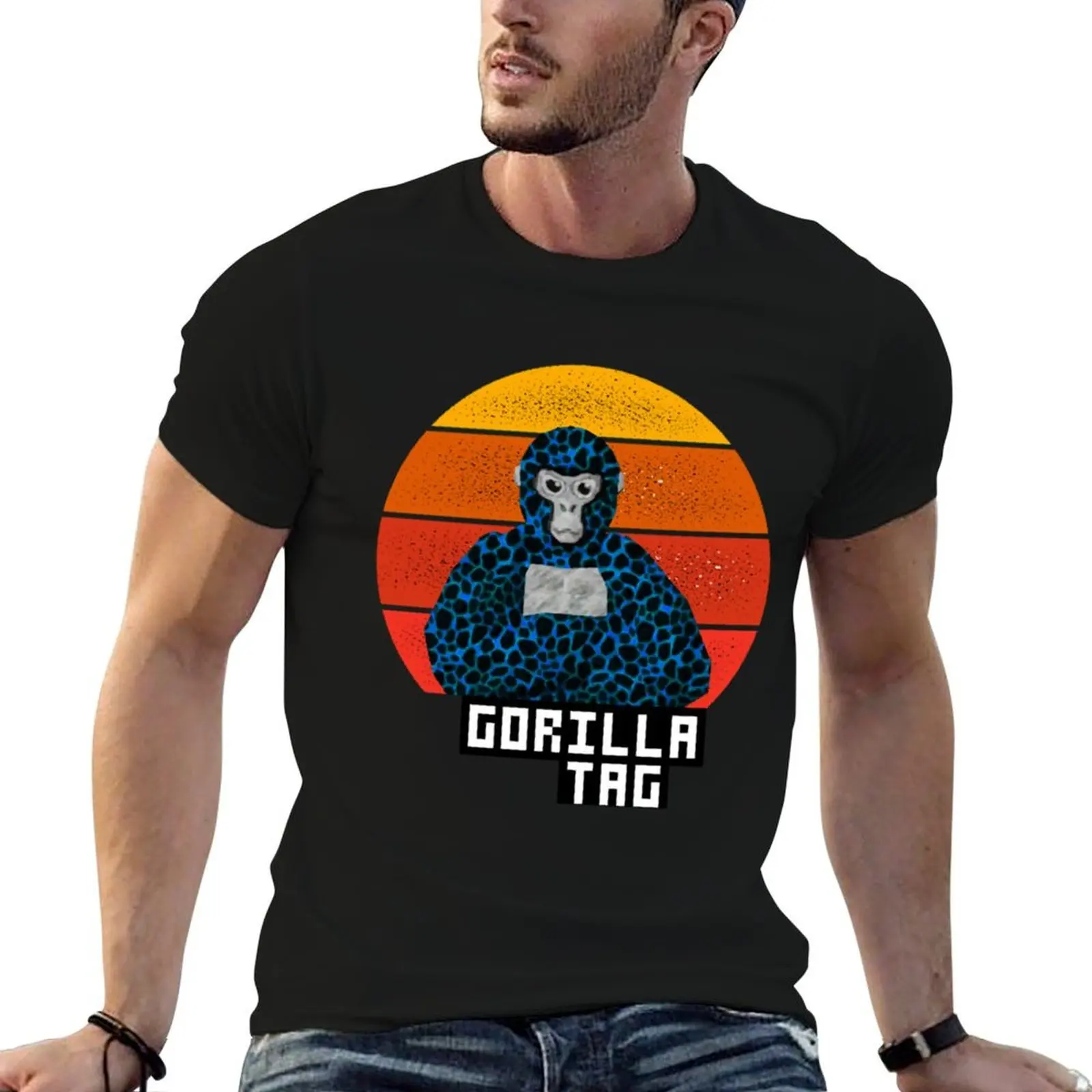 

Gorilla tag pfp maker Gorilla Tag Blue Lava vintage Active T-Shirt mens graphic t shirts cotton tshirt 100% T-Shirt