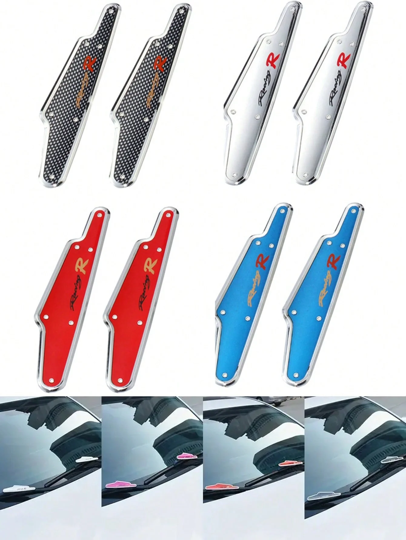 منظم ضغط الممسحة العالمي، هيكل بلاستيك ABS متين، سهل التركيب، يحسن أداء ممسحة الزجاج الأمامي، #1