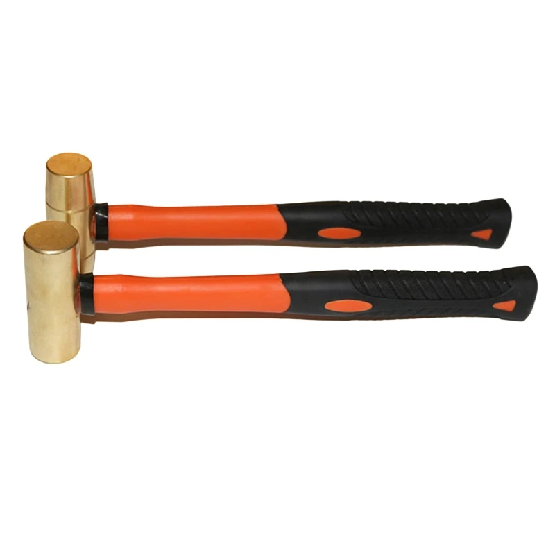 

Red Round Hammer Plastic Handle Proof Safety Tool Proof Safety Tool 0.45kg/0.68kg Lightweight