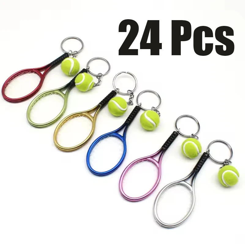 24pcs-mini-tennis-racket-keychains-with-simulated-tennis-balls