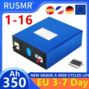 새로운 9000 사이클 충전식 배터리, Lifepo4 배터리, DIY 12V 24V 48V, RV EV 보트 골프 카트, 요트 밴 셀 팩, 350AH, 3.2V