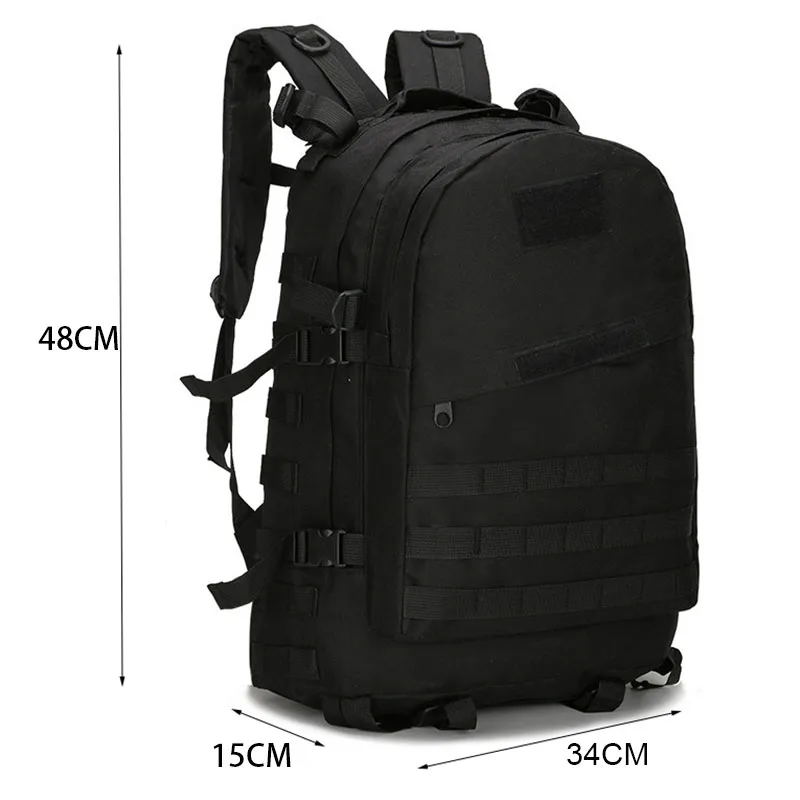 Multifunctional Bag Military Backpack Combat Jungle Mountaineering Backpack Camo 3D Oxford Waterproof Tactical Backpack