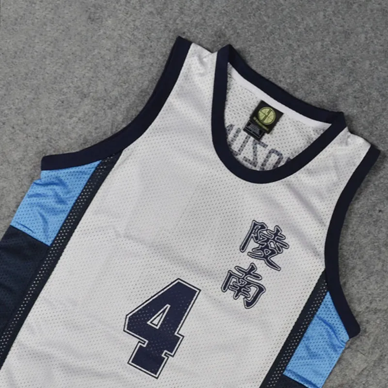 Anime Ryonan UOZUMI IKEGAMI KASHINO SENDOH UEKUSA FUKUDA Costume Basketball Jersey Cosplay Uniform Vest Singlet Shirt