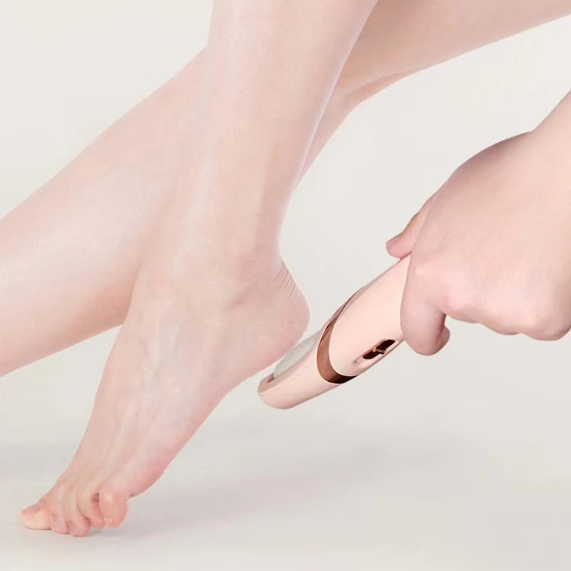 Электрическая шлифовальная машина для ног, автоматическая машина для протирания мозолей на ногах, педикюр, средство для удаления омертвевшей кожи, перезаряжаемая машина для красоты ног