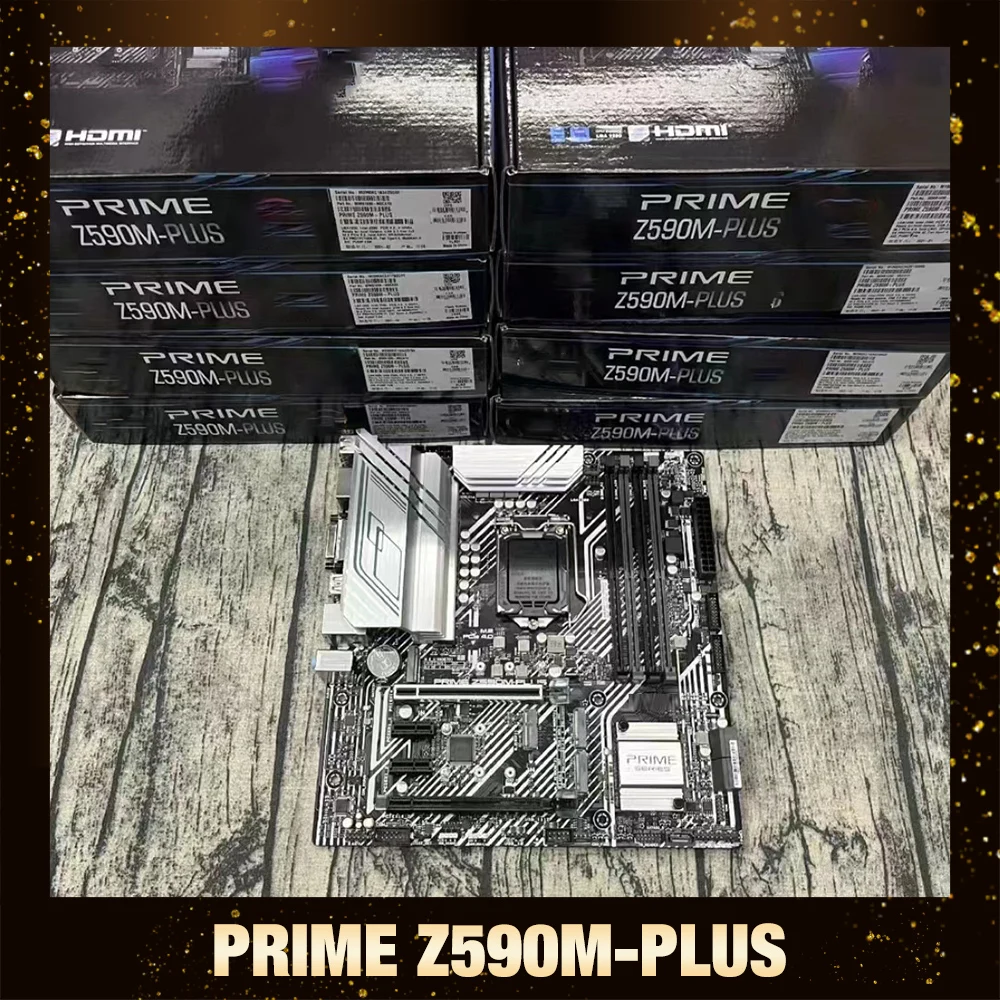 PRIME Z590M-PLUS For A-S-U-S  Z590 motherboard LGA 1200 DIMM 128GB DDR4 motherboard