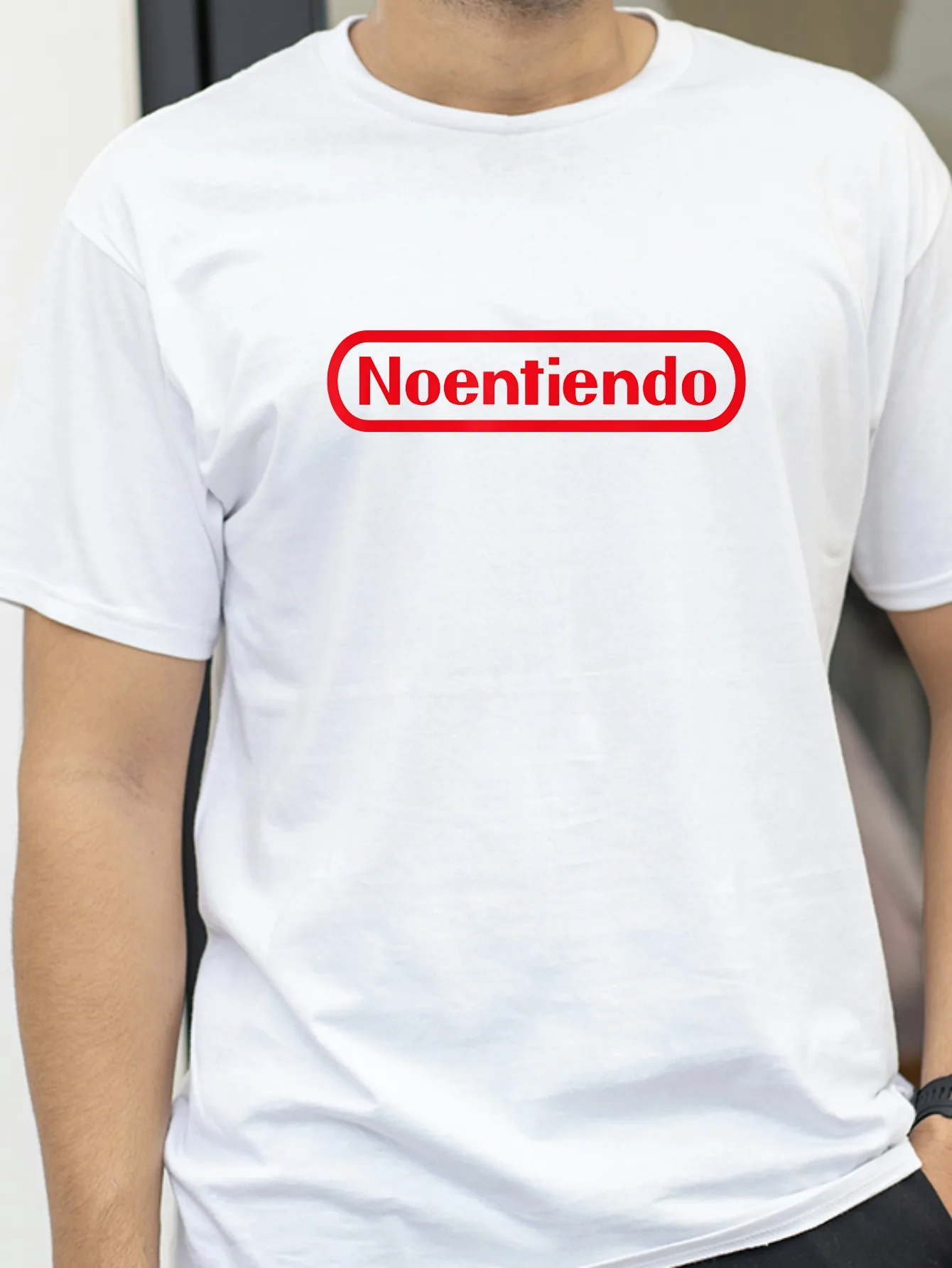 

No Entiendo Funny Gamer's Shirt for Spanish Speakers Print T-shirt Men Women casual Novelty T-shirts summer Short Sleeve tee