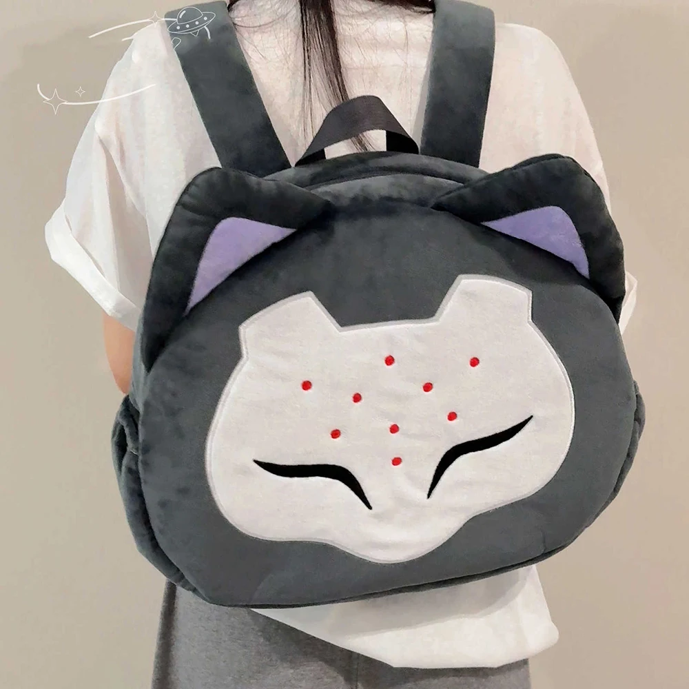 Game RAMATTRA Cosplay Backpack Plush Itabag Student Schoolbag Crossbody Bag Large Capacity Shoulder Bag