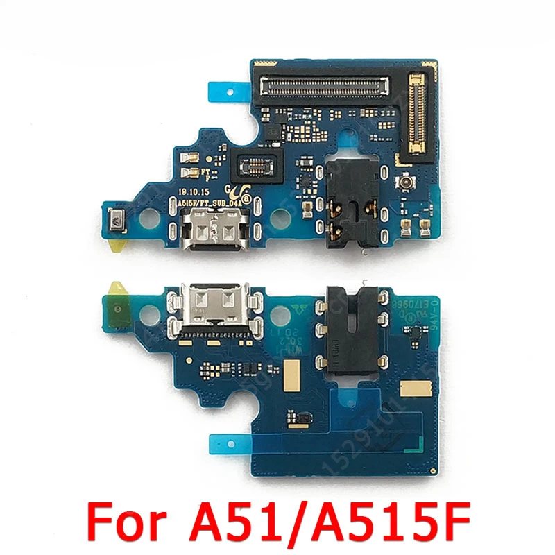 Charging Port For Samsung Galaxy A51 5G USB Charge Board For A516N Dock Connector Flex Cable Replacement Spare parts