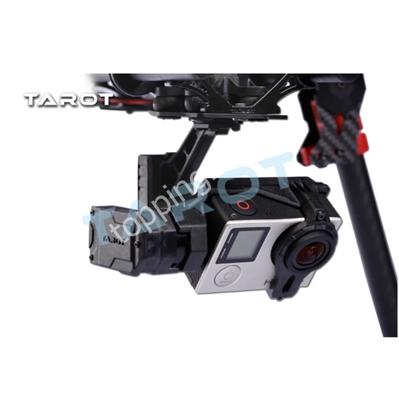 Tarot GOPRO T4-3D 3-axis Brushless Gimbal TL3D01 for  4 /Gopro 3+ /Gopro3  RC Drone Support FPV Mode 50% OFF