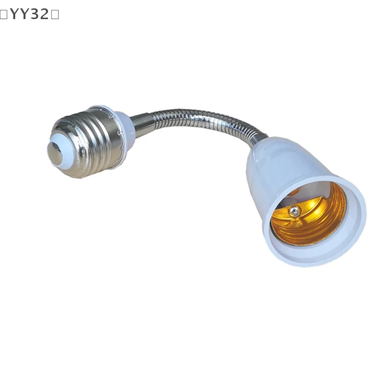 [-YY32] E27 إلى E27 قاعدة مصابيح موسع 180 مللي متر حامل مصباح محول E27-E27 لهب مصباح محول مأخذ التوصيل لمبة الضوء