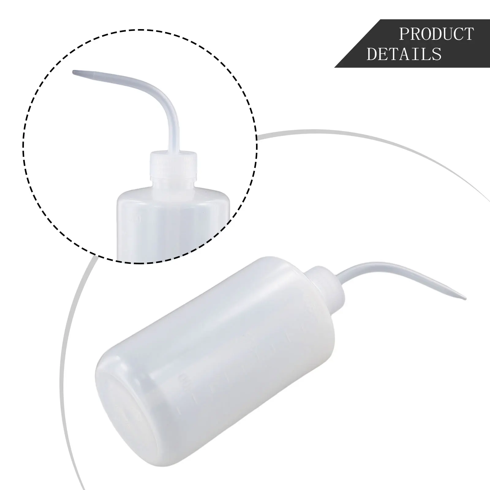 Squeeze Bottle for Fluid Management in Horticulture Cooking and Basic Chemistry Labs with Clear Volume Visibility