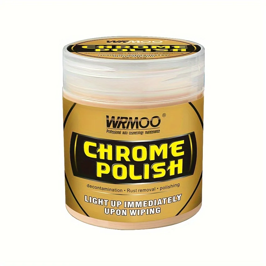 Automotive Chrome Complex Color Paste - Car Body Decoration and Parts Rust Removal and Polishing Agent, Multi-Purpose Repair Agent