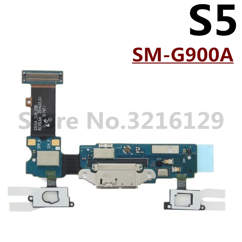 USB Charging Charger Dock Port Board With Microphone Mic Flex Cable For Samsung Galaxy S5 Mini G900 G800 G850