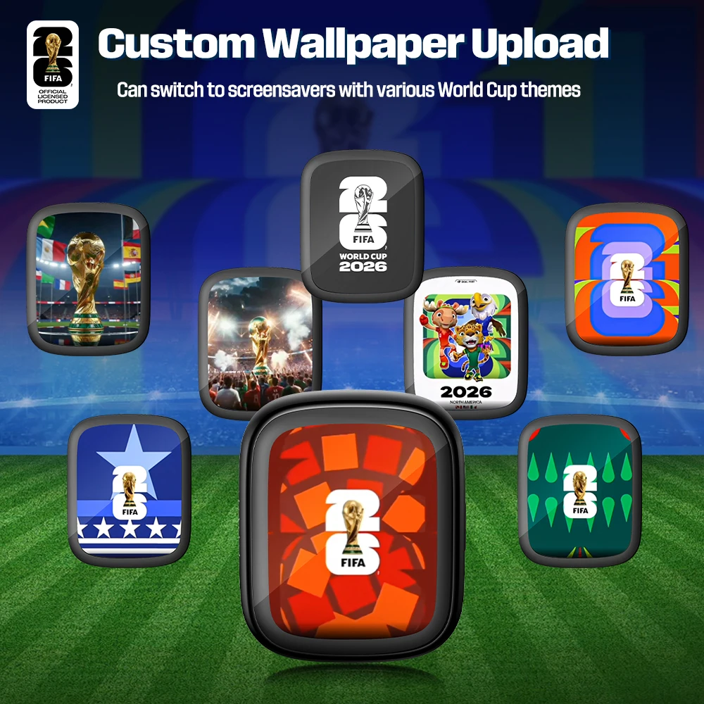 FIFA AI Companion Voice Translator World Cup Voice Chat Privacy-First Wearable E-Badge Tactical Analysis for Match Day F26E13