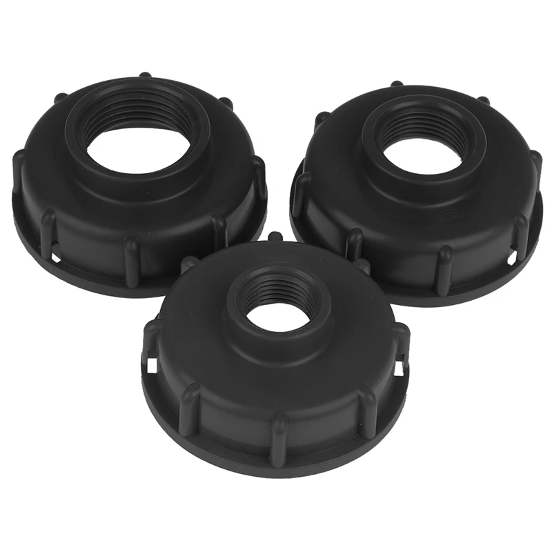 1 قطعة خزان Ibc متين يتكيف مع S60X6 غطاء ملولب خشن 60 مللي متر خيط أنثى إلى 1/2 "، 3/4"، 1 "موصل محول