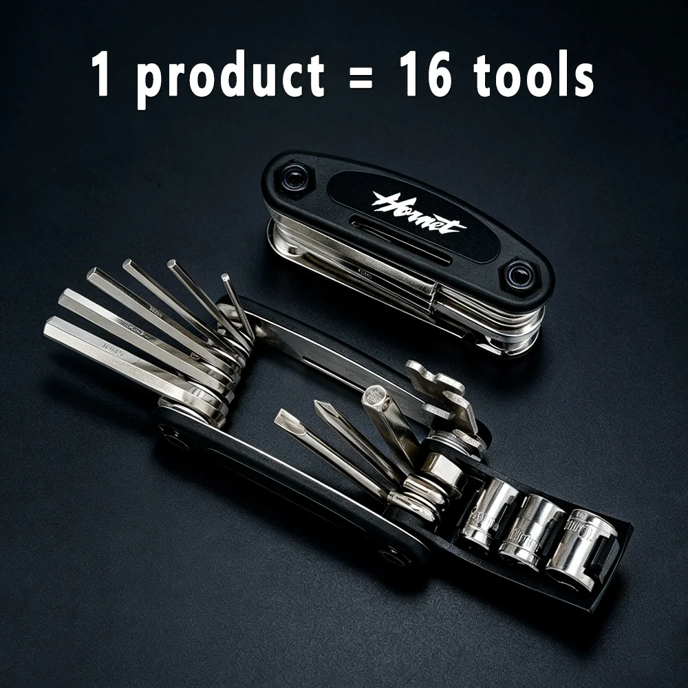 

For HONDA CB600 Hornet 600 900 CBR600 CB750 CB 750 Portable Socket Wrench Folding Repair Tool Set Multifunction Screwdriver Hex
