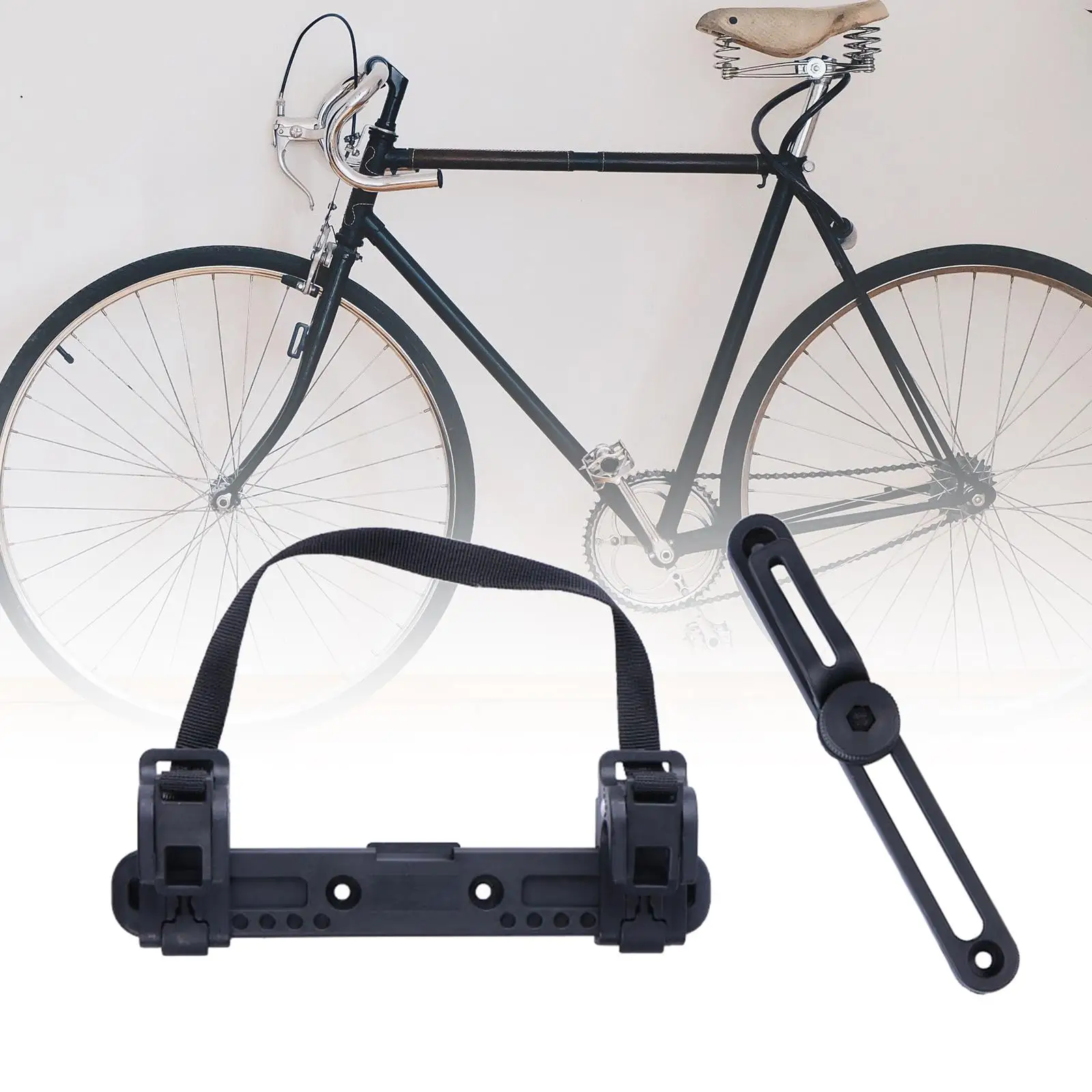 Bike Bag Buckle Mount Adjustable Sturdy Universal Bicycle Saddle Rack Conversion Bracket for Road Bikes Riding Accessories