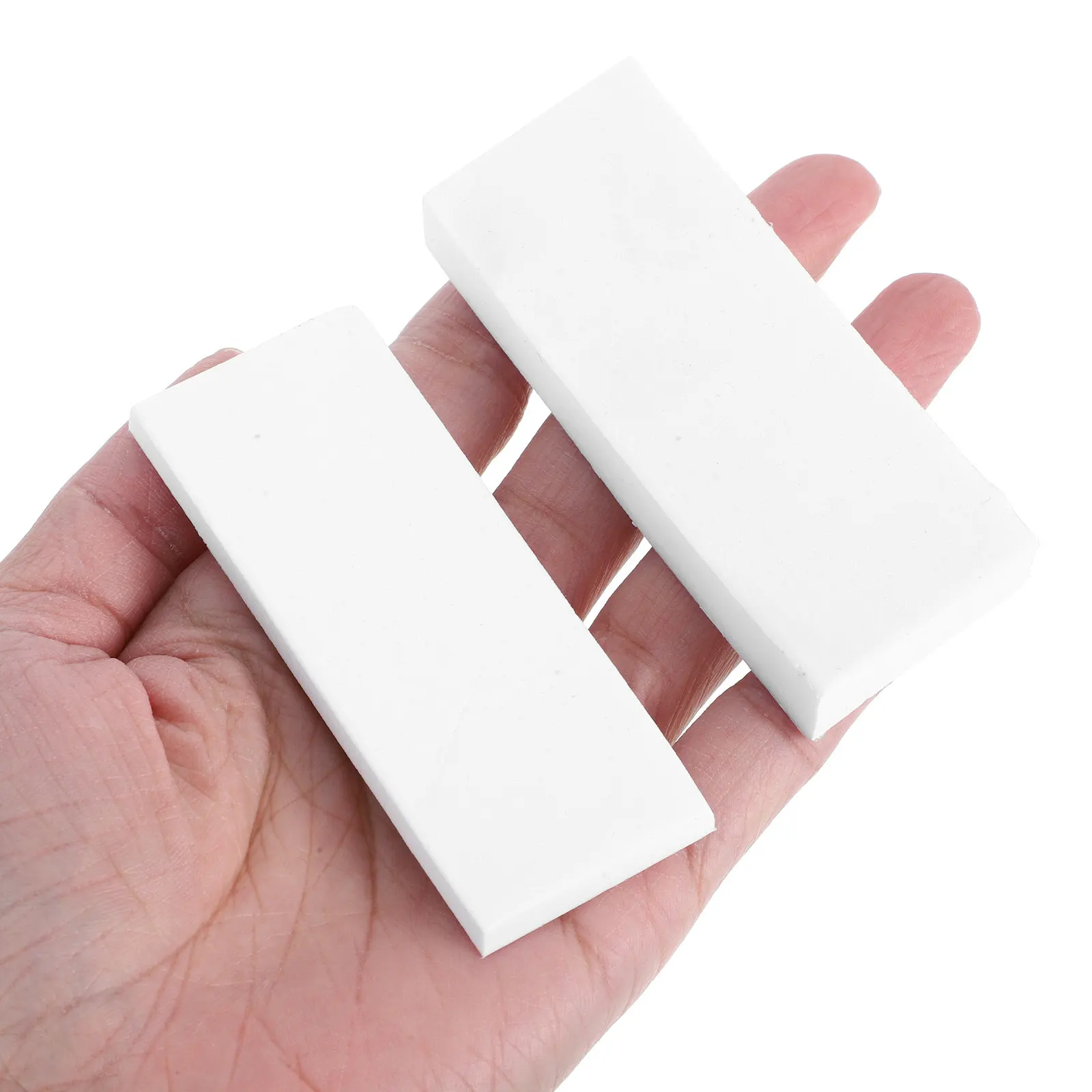 20Pcs Headboard Noise Dampening Eva Foam Pads Easy Install Stick on Bed Frame Wall Bumpers Headboard Stabilizer Cushion White