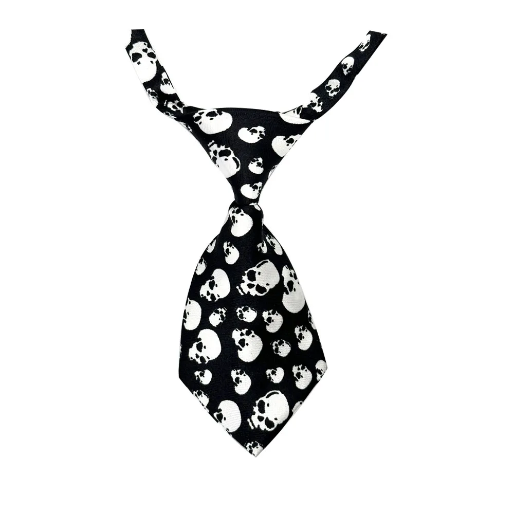 25/50/100pcs Halloween Dog Bow Tie Small Dog Bow Tie Skull Pet Dog Cat Bowtie Holiday Pet Supplies Dog Grooming Necktie