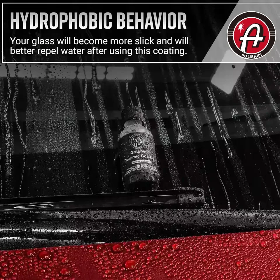 

Advanced 30ml Graphene Glass Coating Rain Windshield Water Repellent for Cars Shower Doors Mirrors-Car Care Product