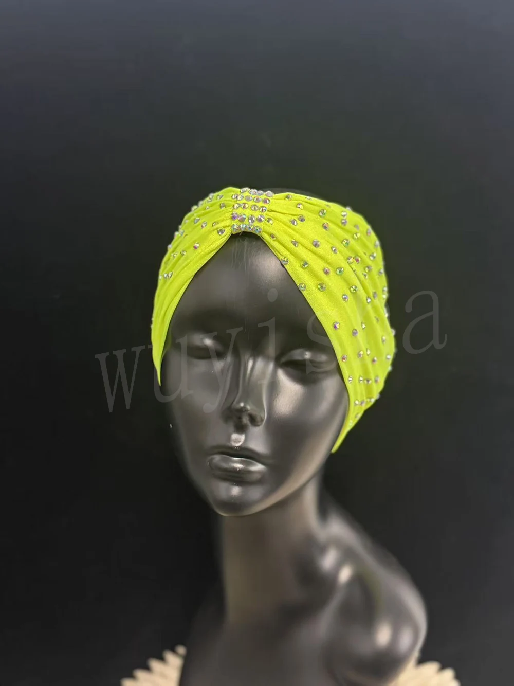 Tanzaccessoires für den lateinamerikanischen Tanz: Stirnband, Haaraccessoire, Kopfbedeckung für Tanzwettbewerbe, Kopftuch, Hut – Detail 3