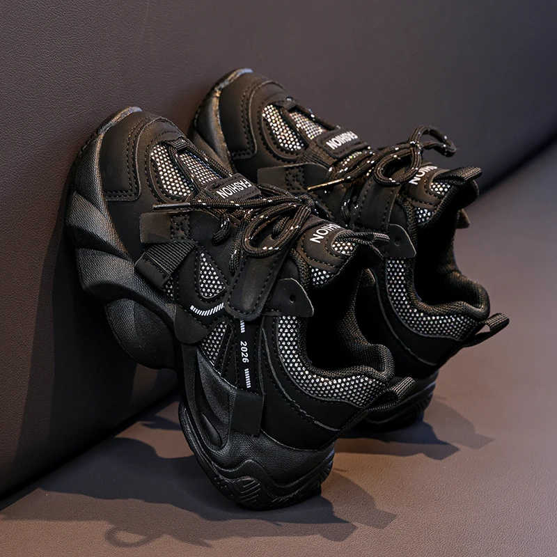 

Fashion Causal School Kids Running Sneakers Breathable Non-slip Boy Girl Leisure Shoes Children's Autumn Versatile Sports Shoes