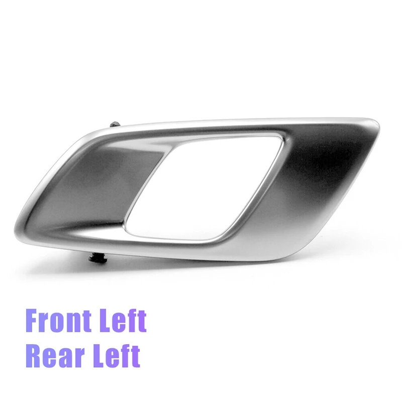 Car Interior Door Inner Handle for Ford Ranger 2012-2021 Everest 2015-2021 Mazda BT50 2012-2019 Silver Grey