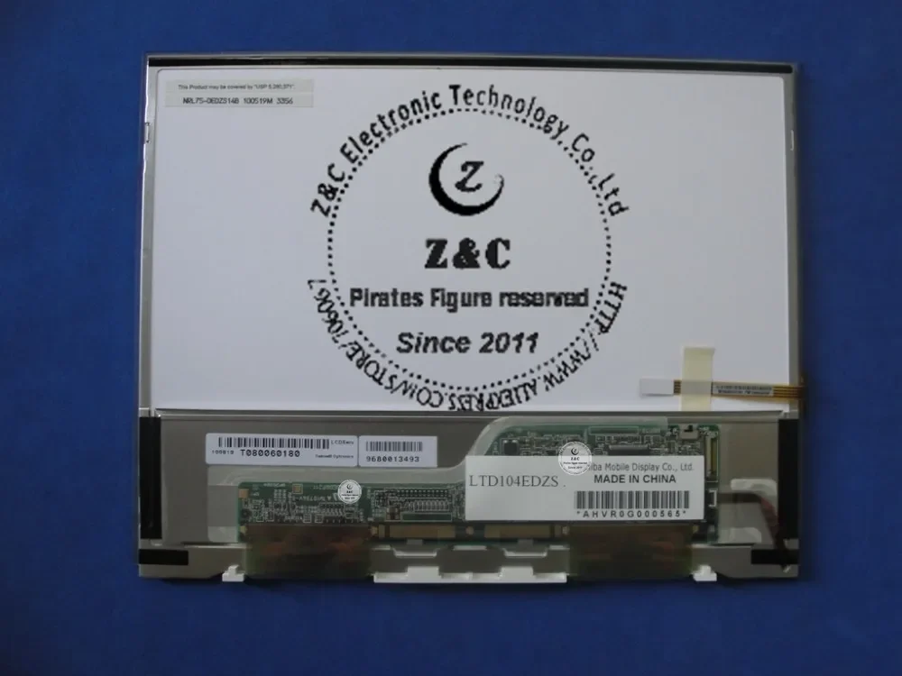

LTD104EDZS LTD104EDZSF Совершенно новый оригинальный 10,4-дюймовый ЖК-дисплей с дигитайзером сенсорного экрана для ноутбуков Toshiba