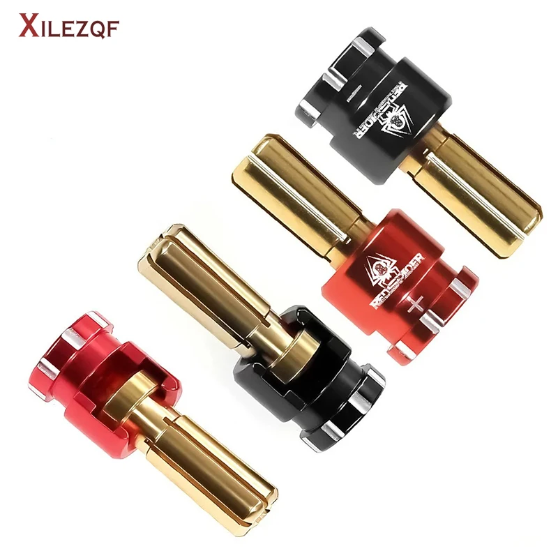 Flat Run Climbing Model Car Battery Banana Head Grignard Battery Modified 90 Degree Outlet Plug