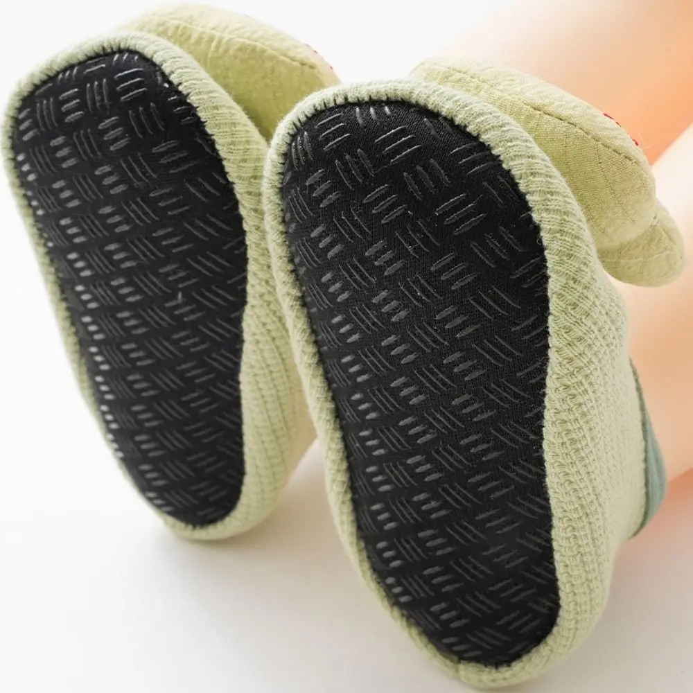 

Rubber Sole Sock Shoes Warm Cushion Cartoon Design Toddler Slipper Socks Lightweight Anti Skid Walker Sneakers Autumn Winter