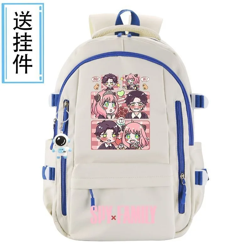 

Breathable mesh, 31×44×19cm Black Blue Grey Red, Spy x Family, Student Kids Teens School Bags, Anime Backpacks Girls Boys