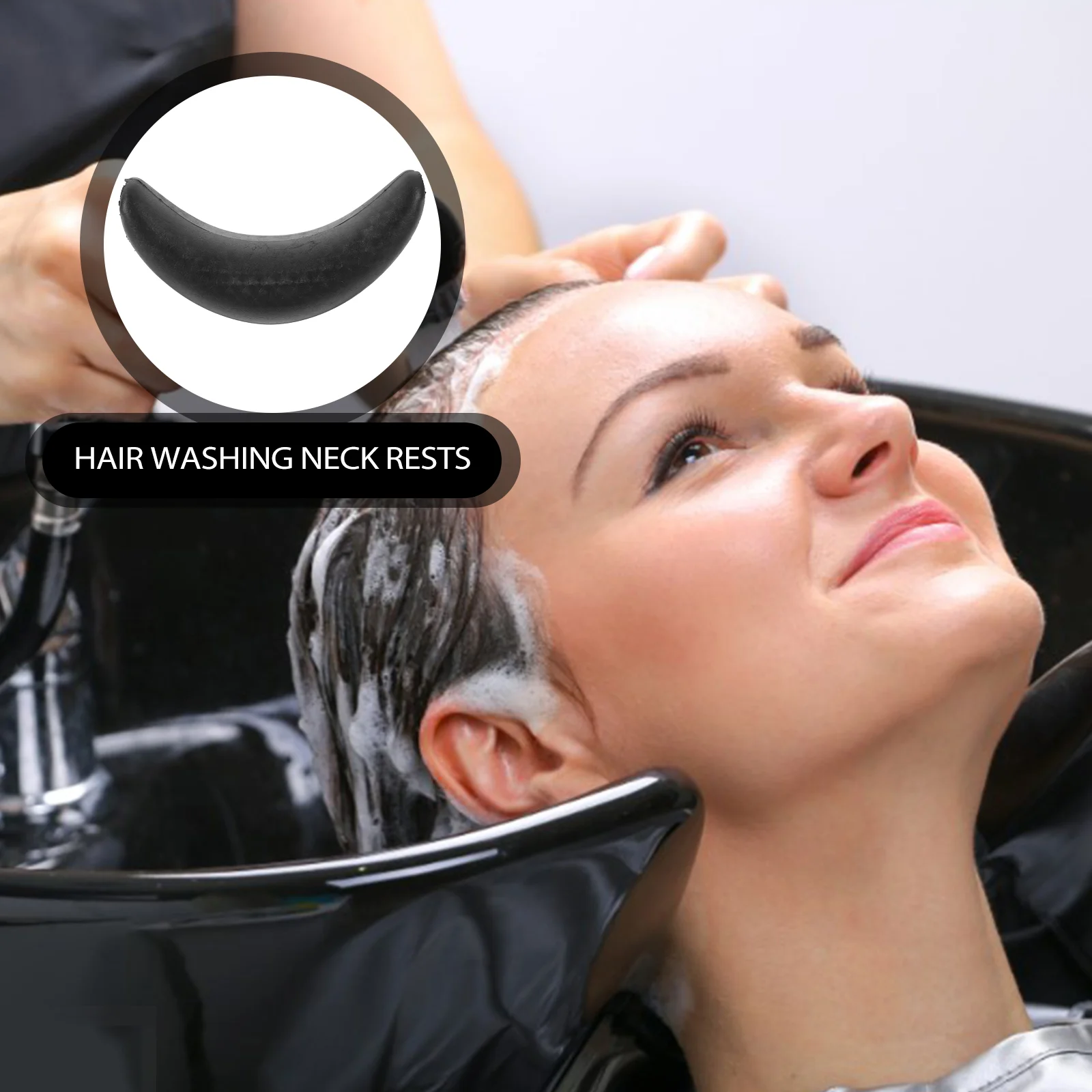 Hair Salon Supplies Accessories Neck Rest Shampoo Bowl Wash Pillow Salt-free for with Keratin