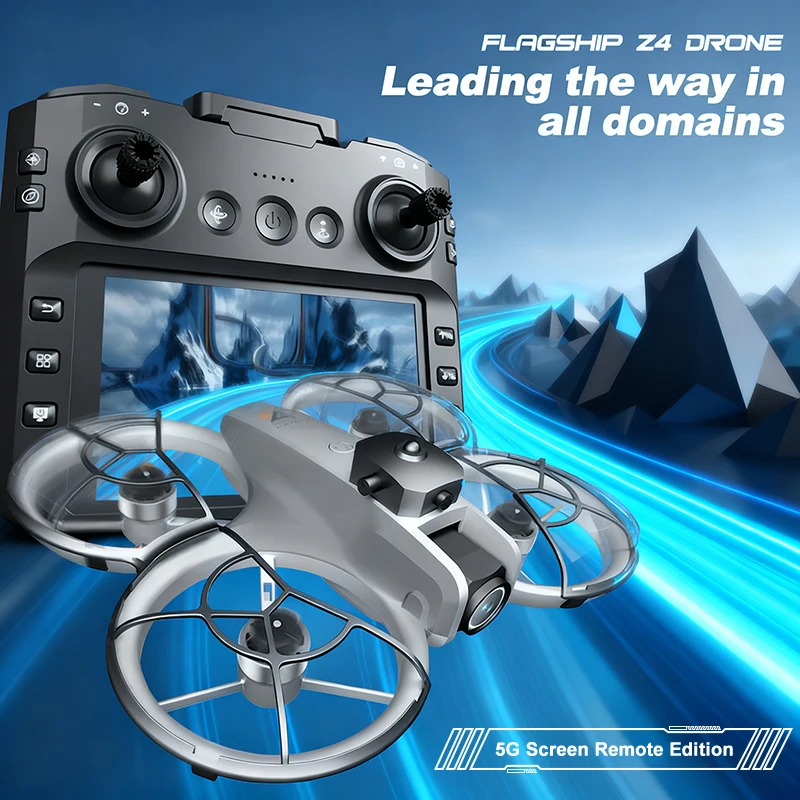 Z4 Mini Professionelle Drone Cam 4K HD Dual Kamera Luftaufnahmen FPV Optische Fluss Positionierung RC Quadcopter Drohnen Spielzeug geschenk