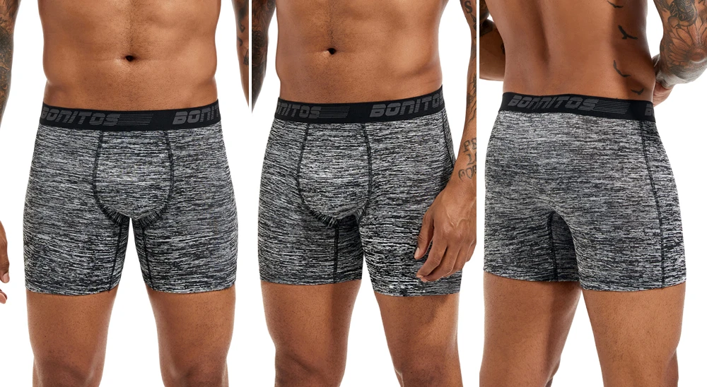 5 Stück Boxershorts Herren-Unterwäsche Atmungsaktive Boxershorts Polyester Unterhosen für Männer Hochwertige Herren-Trunks – Detail 10