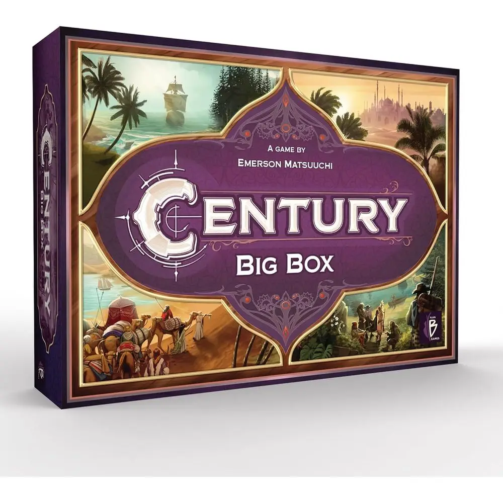 

Настольная игра Century Big Box — полная коллекция трилогии или глобальные приключения — стратегическая игра для детей и взрослых, от 8 лет
