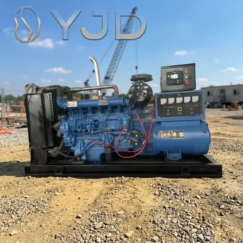 YJD Low Fuel Consumption Engine Backup Diesel Generators Set Type Open Frame Diesel Generator Set with SDEC Engine