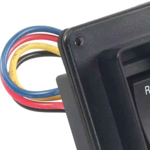

12V 24V Electric Lift Switch For RV For Stabilizer 30A IP68 Waterproof ABS Control Button For Trailer Camper Power Jack System