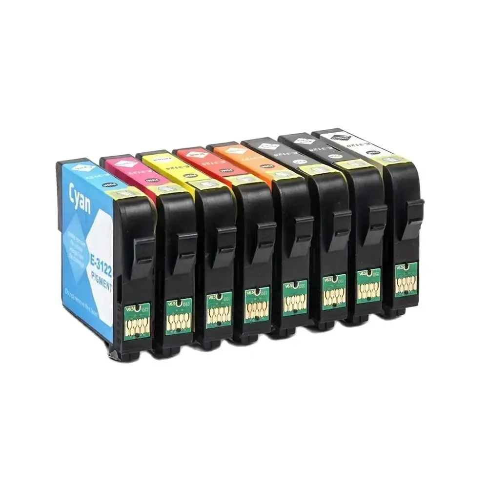 T3120 T3121 T3122 T3123 T3124 T3127 T3128 T3129 قسط اللون متوافق خرطوشة الحبر النافثة للحبر للطابعة Epson SC-P405