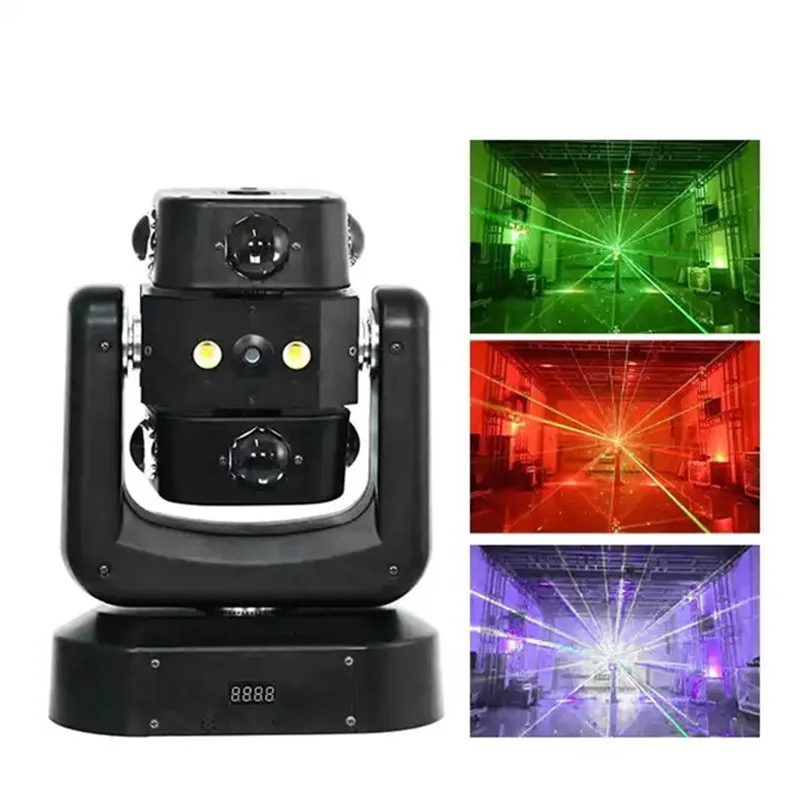 High-Quality Stage Lighting New Arm Windmill Moving Head Beam Laser Flash for Club  Disco Ball  Controller Dmx512