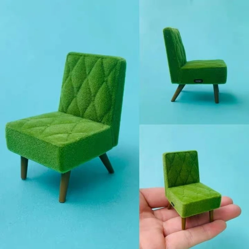 

Children's Cabinet Sofa Chair, Gashapon Kenelephant Furniture, Miniaturization, KARIMOKU60, Micromodel Gifts, 1: 12