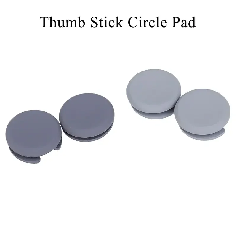 2Pcs Analog Joystick Thumb Stick for Nintendo New 3DS XL, 3DS LL, 2DS, Circle Pad Mushroom Head Replacement Repair Parts