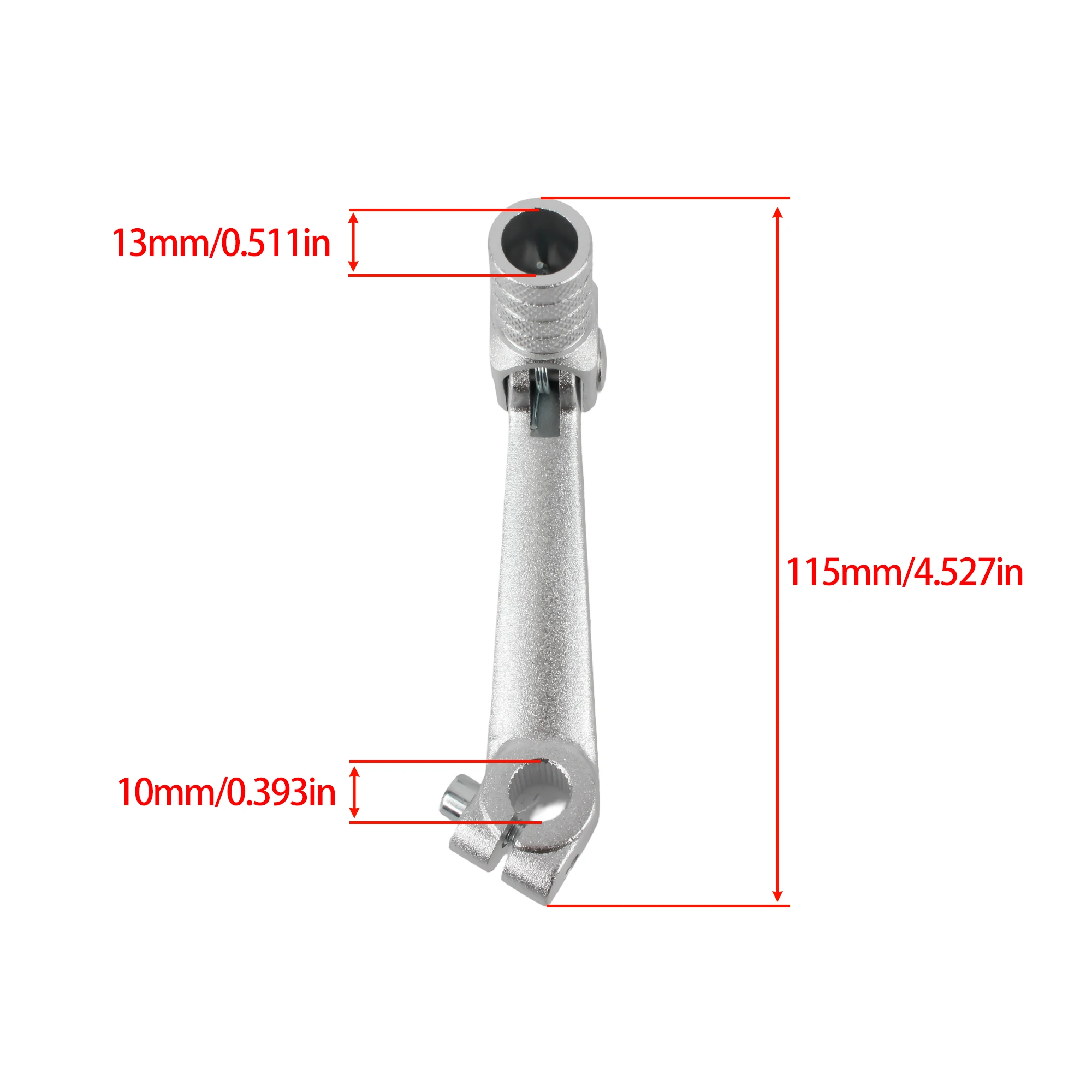 Motorcycle Folding Short CNC Aluminum Gear Shift Lever For 50 70 90 110 125 140 150 160cc Universal Dirt Pit Bike ATV Accessorie